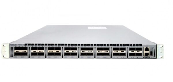Switch, Network, Arista 7050, 32x QSFP+, Front-to-rear Airflow, 2x 460 WAC PSUs, IRU, RoHS