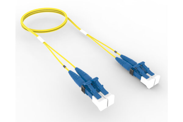 Cable, Fiber, Cord, SM, BIF, LC-LC-DX, UPC, 1.6mm Zipcord, OFNR/LSZH, 26m