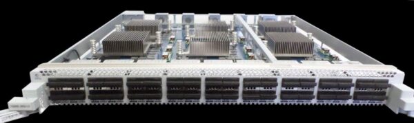 Line Card, DCS-7500E, 36x QSFP+ 10GbE 7/40GbE+ Wire- Speed, Line Card for 7500E Series- Used.