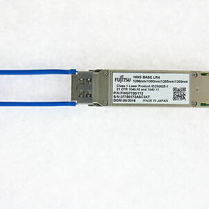 Optical Module, Transceiver, Q Single, Rate 4xLAN WOM C1295/13 LC, 10Km, 4W, OC to 70C RoHS